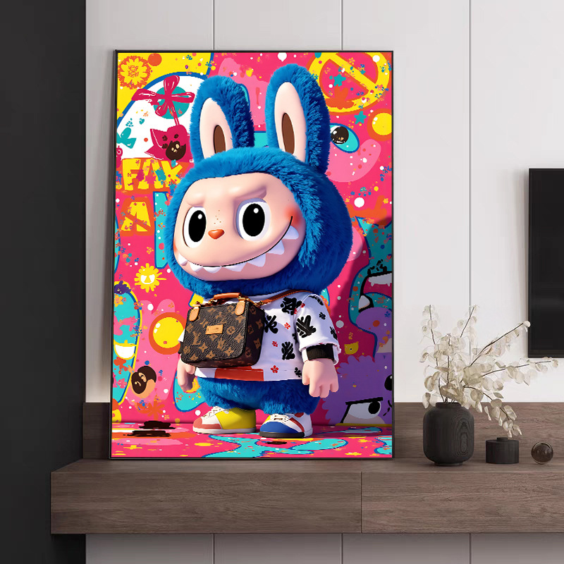 Chapitre B / 40*60cm [noyau pur/peinture auto-adhésive] sans cadre