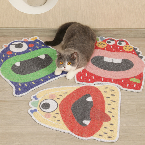Misspet Miss Ruhua cat litter mat, cat litter prevention litter box foot mat, cat scratching mat