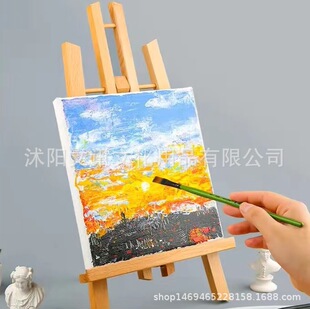 Canvas Frame Art Student Oil Painting Frame Easel Canvas Cotton Linen Acrylic DIY Drawing Board Oil Painting Board Wholesale