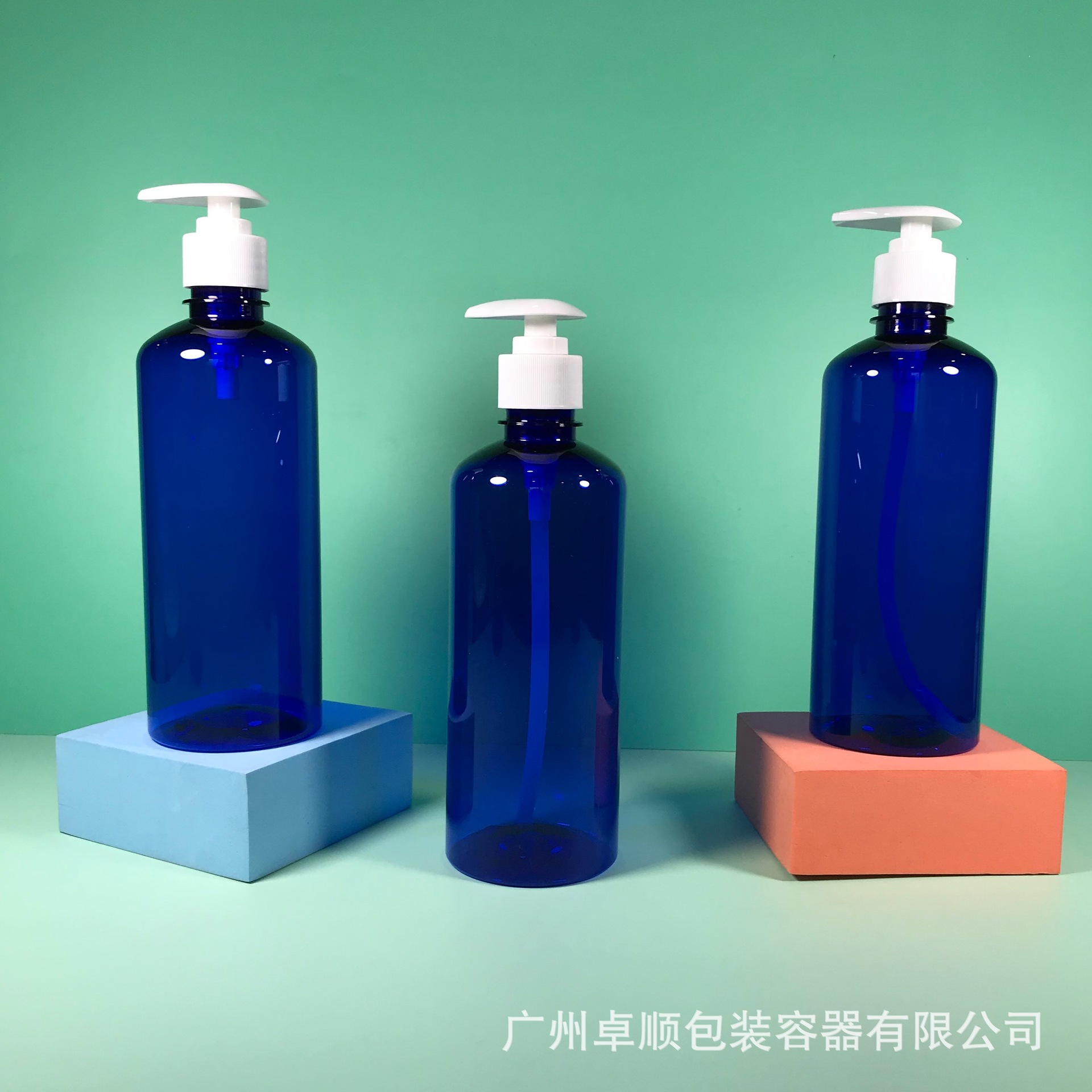 新款巴黎风格500MLPOC牙口洗发水沐浴露护发素身体乳PET按压瓶