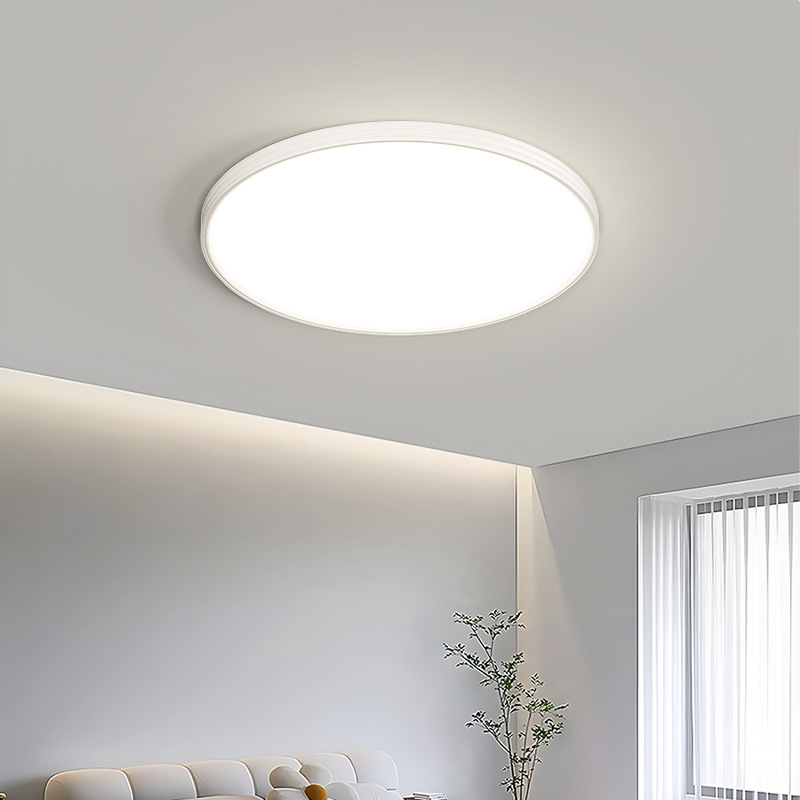超薄型ledシーリングライトホールメインライト高级感ホームインテリアイルミネーションフルスペクトリビングライト中山照明器具フルハウス|undefined