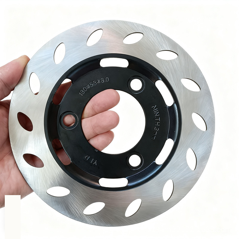 Wind Blade Concave Disc 180*58*3 - Hole Spacing 70 Electric Vehicle Brake Disc Electric Scooter Disc Brake Disc Electric Motorcycle Modification
