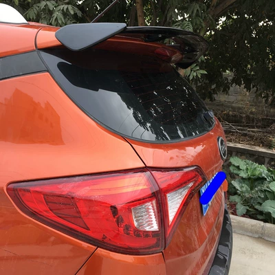 Black Fixed Wind Wing Hatchback Car – Fixed wind wing