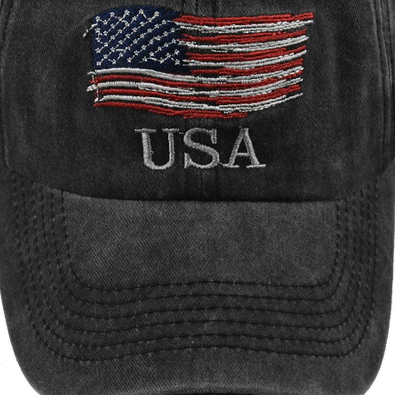 (Cross-border trading), шляпа, модная бейсболка, США, с вышивкой