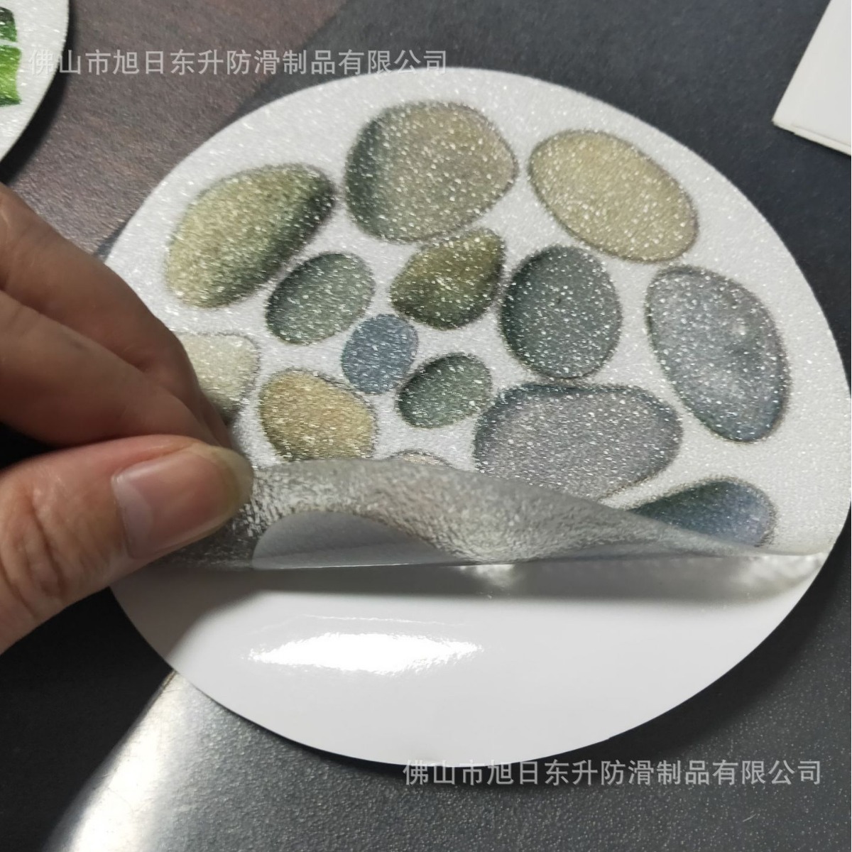 Bañera antideslizante pegatinas autoadhesivas antideslizantes pegatinas de goma PEVA Baño de dibujos animados deja impermeable antideslizante pegatinas cinta