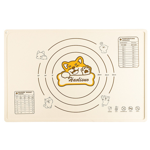 Silicone mat household rolling mat and dough mat large kneading mat food grade silicone panel baking rolling mat
