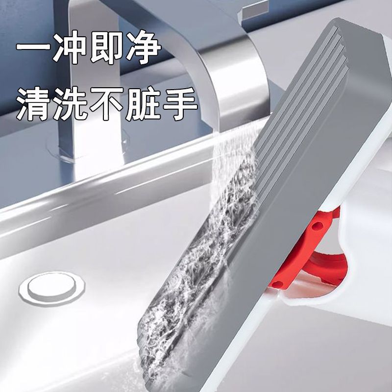 Mini trapeador pequeño de mano con chorro de agua seco y húmedo para el escritorio del hogar