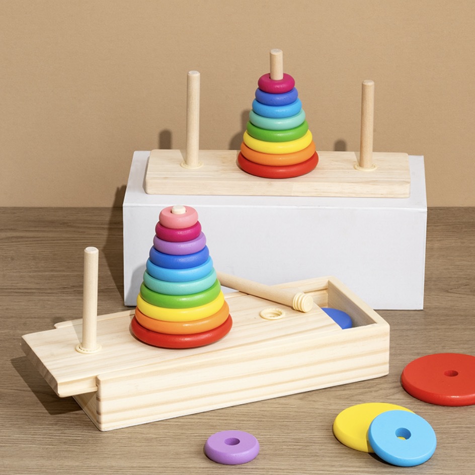 Hanota 10-storey competition-specific 8-size 10-storey 5-storey Hanota children's educational thinking training toy