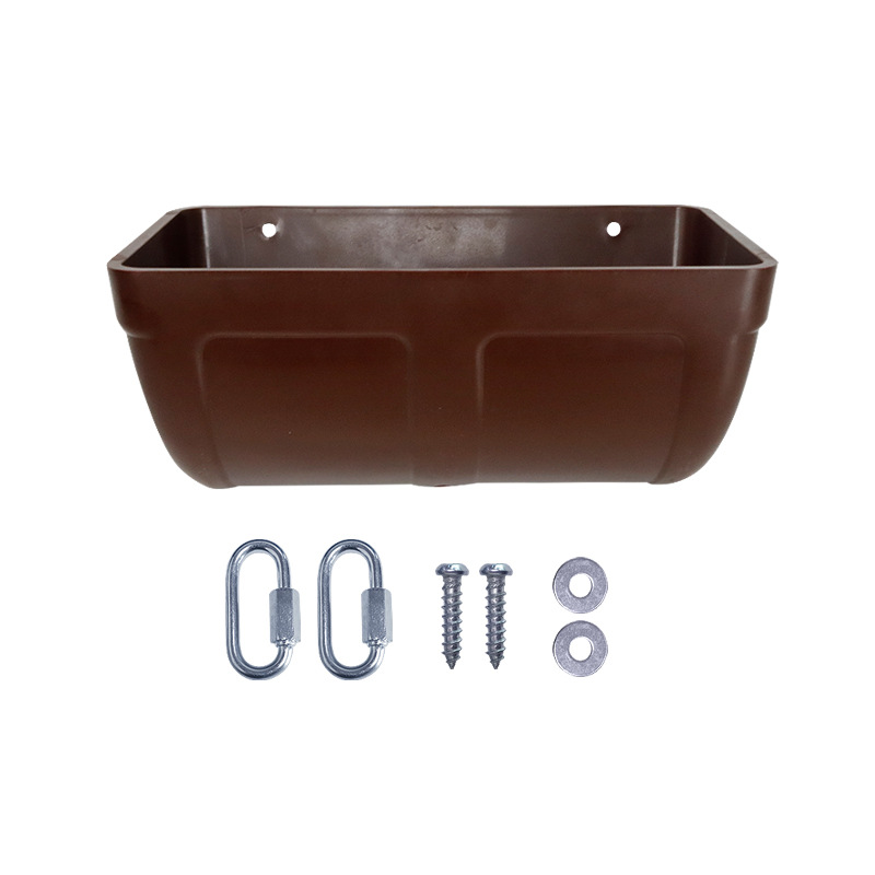 다크 브라운 교수형 물통