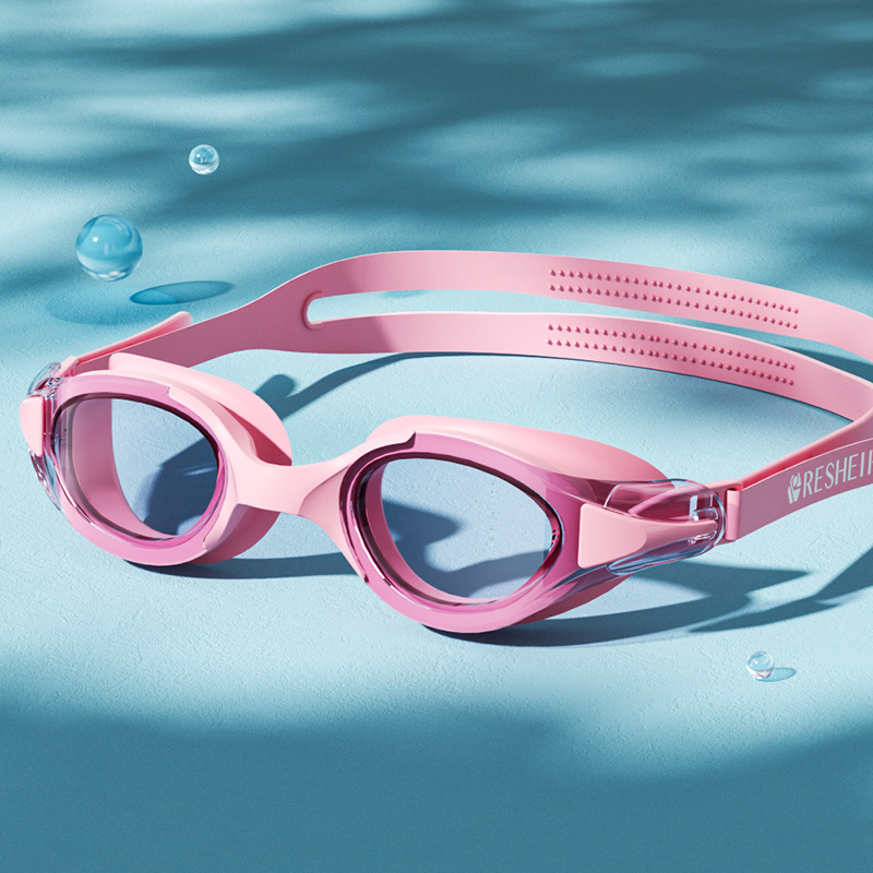 Gafas de Natación HD para Adultos de PC, Impermeables y Anti-empañamiento
