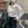 White shirt, autumn top, french style