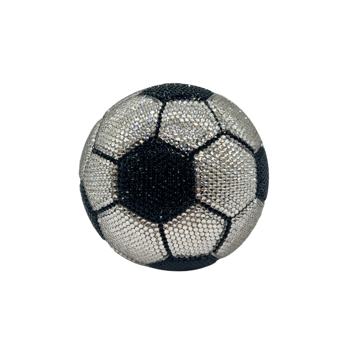 Shone bolsa de embrague, banquete transfronterizo, cena de fútbol con diamantes de lujo, bolsa de mano de diamantes para mujeres.