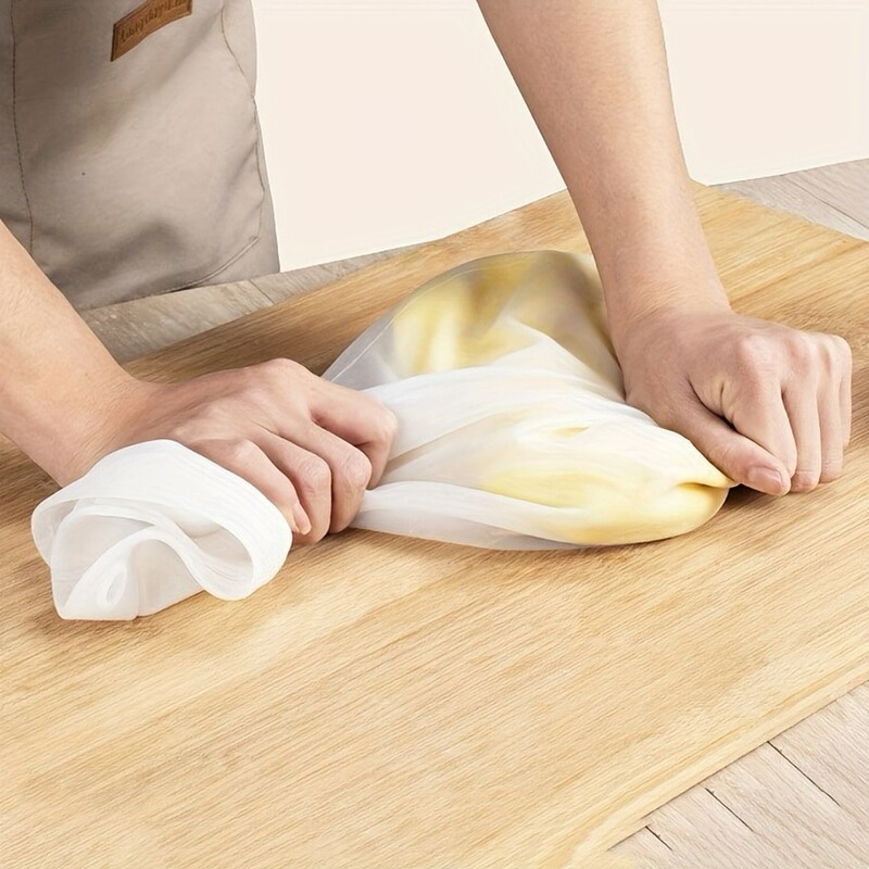 厚みのあるノンスティック鮮度保持袋、麺を混ぜるための新しいマルチパスタ袋、キッチンベーキングツール、シリコン混練袋|undefined