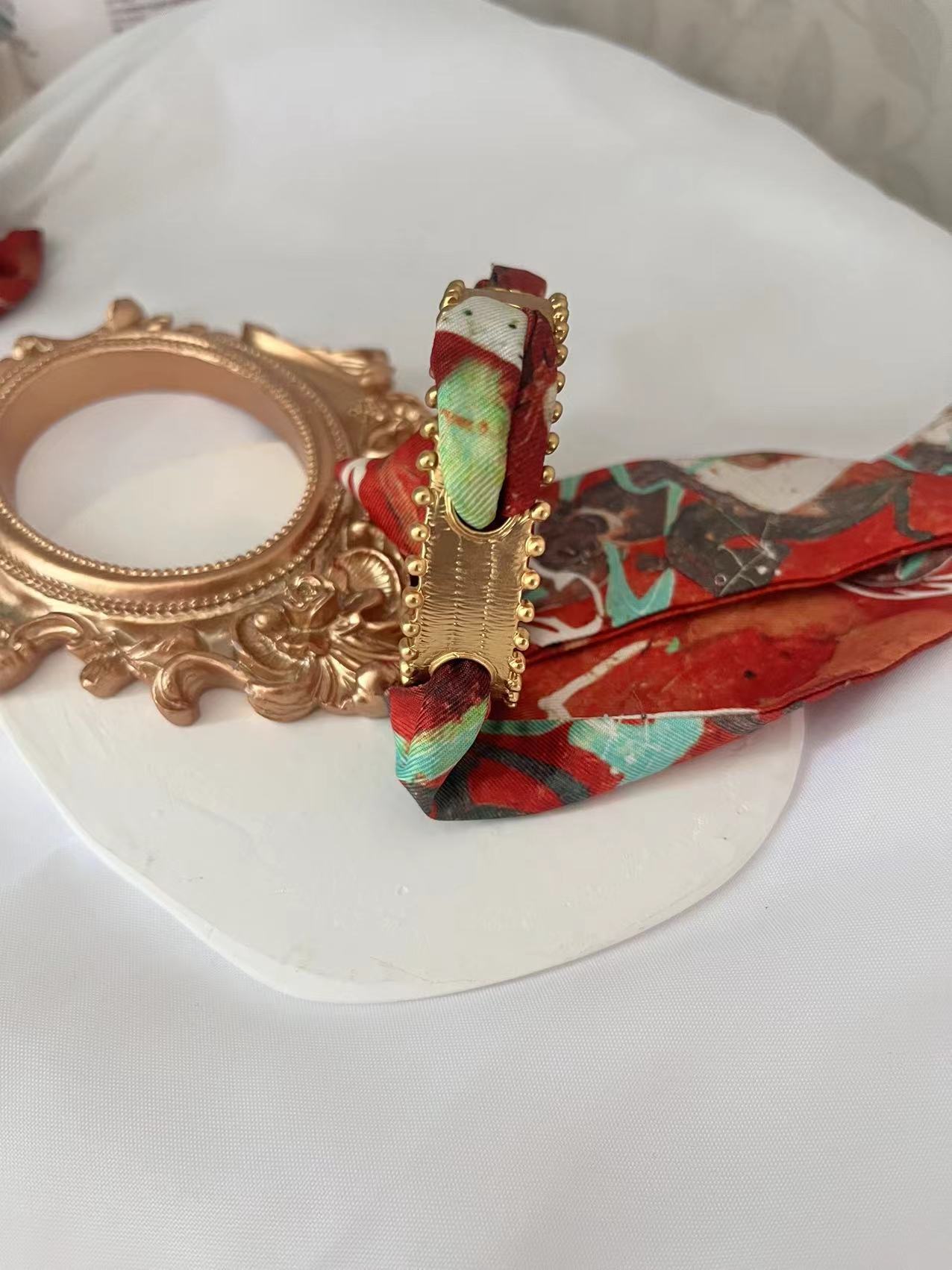 1 Piece Quantity Casual, Banquet, Party Occasion Wholesale Jewelry Bohemian Solid Color Copper 18K Gold Plated Plating Bangle