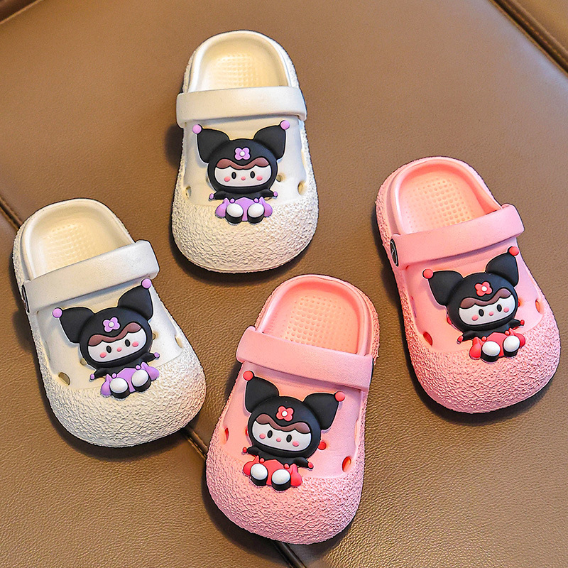 Bebé agujero zapatos de 1 año 3 interior impermeable contra colisiones zapatillas para niños de verano niños niñas zapatos de agujero para bebés pequeños