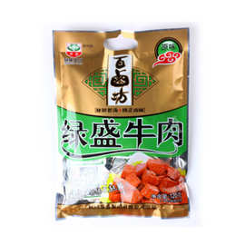 绿盛百卤坊牛肉120g×20包牛肉粒牛肉类熟食卤味牛肉包邮