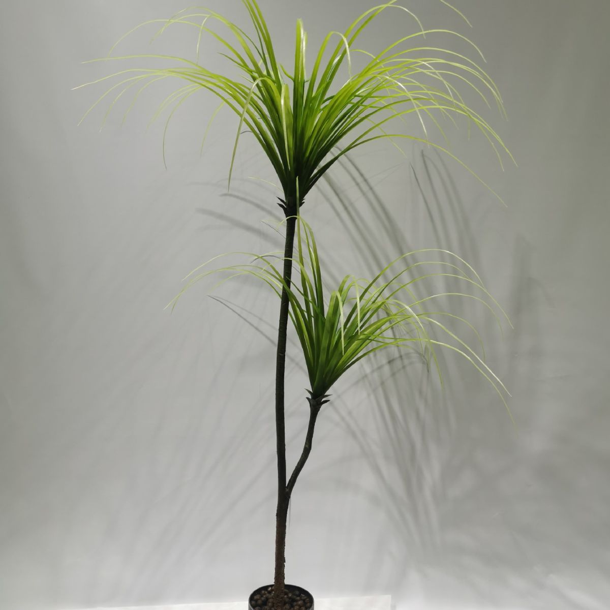 Descuento personalizado planta verde artificial flor artificial tortuga árbol trasero roble árbol de hierro viaje hoja de plátano Banyan phoenix cola bambú phoenix cola girasol