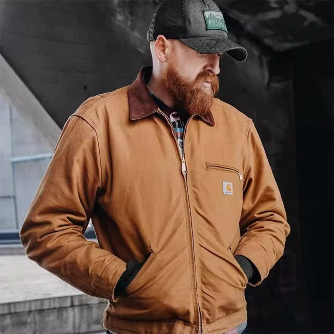 Куртка Carhartt, осень/зима, мужская и женская, парам, рабочая куртка Detroit Drag Starway Crossing