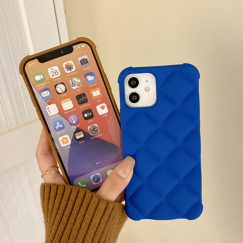 Matte Phone Case In Klein Blue For Iphone 13 12 Pro Max 14 Pro Xs_voghion.com