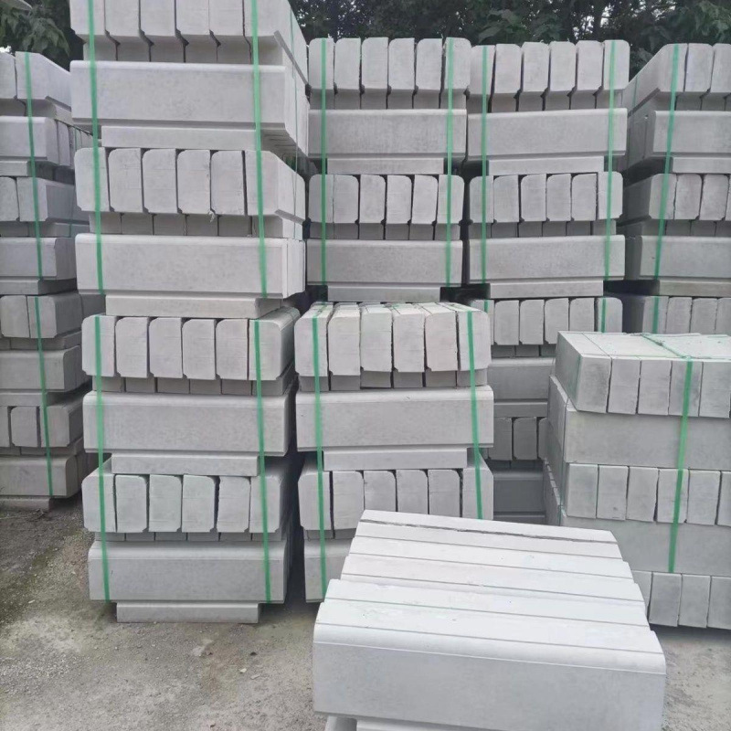 水泥仿石路沿石庭院仿花岗岩侧石混凝土路平石本地直发