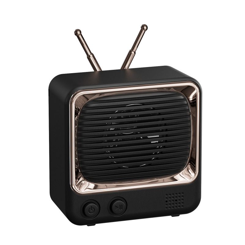 DW02マカロン創意復古テレビ無線bluetooth小音響対外貿易クロスボーダープレゼントスピーカーラジオ|undefined