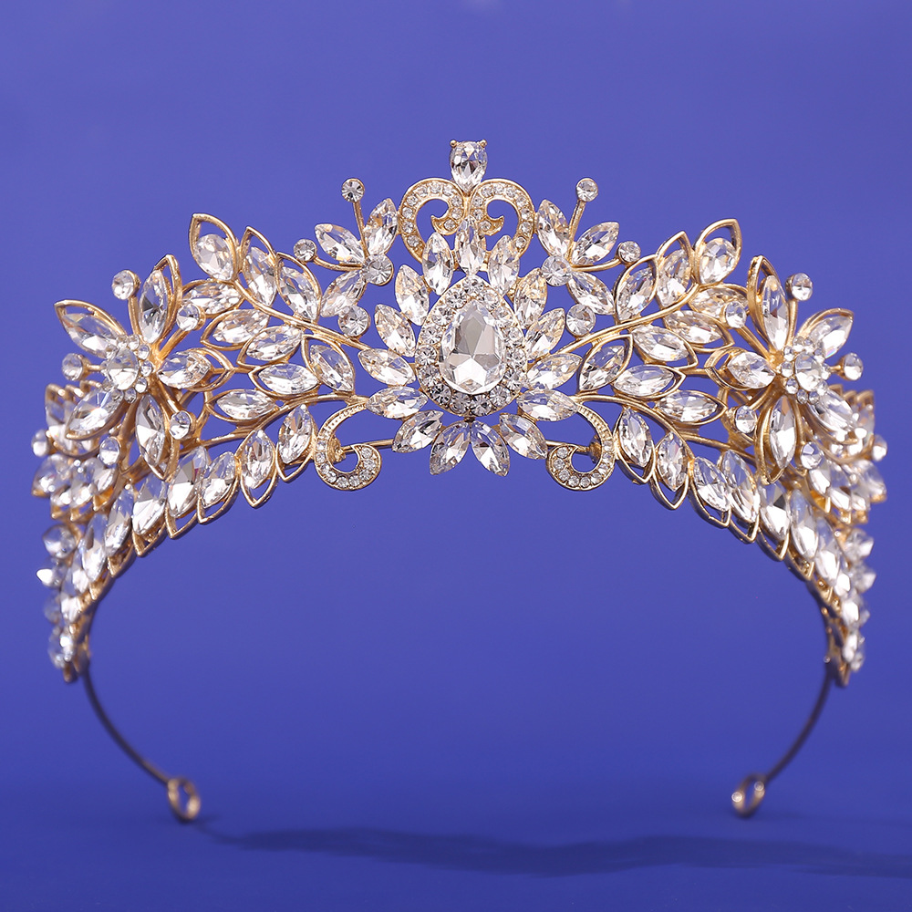 新娘珍珠水晶皇冠