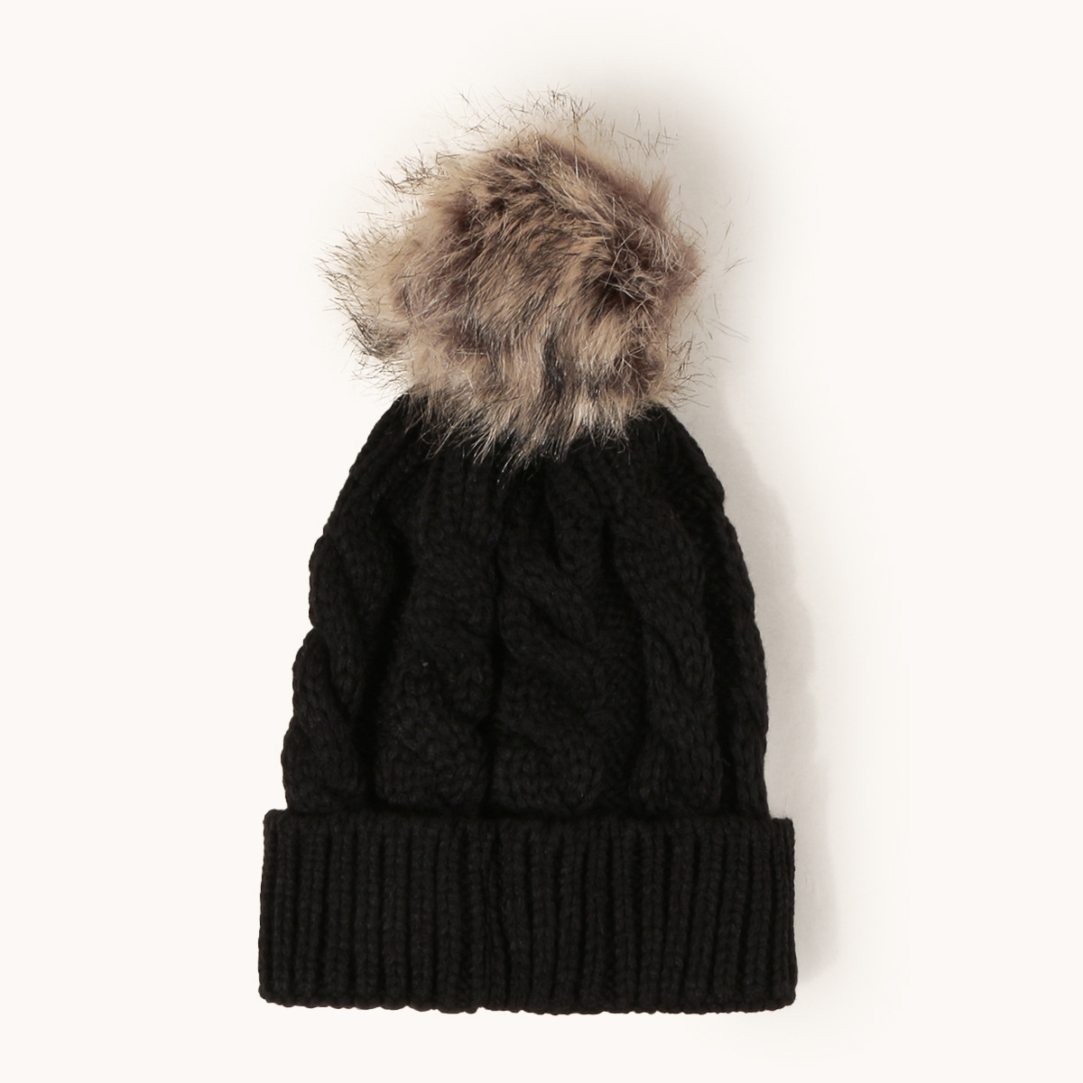 168g Weight Wool Cap Hats Type Outdoor Occasion Acrylic Material Solid Color Pattern Autumn&Winter Season Unisex Gender Korean Style Style Khaki, Grey, White, Red, Blue, Black Color Eaveless Rim Korean Style Warm Leather Label Fur Ball Knitted Hat Wholesale Nihaojewelry 12