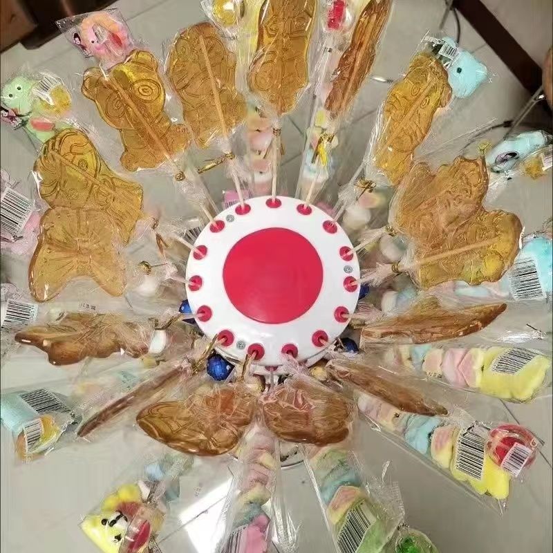 [2024년 신제품 설탕 그림, 도매 판매 용이, 상당한 이익]-[상자당 50개] 약 6-- 8cm