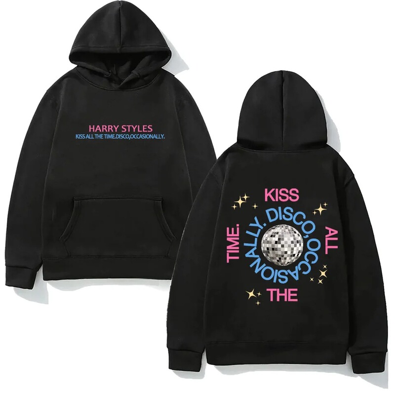 2026 New Album Printed Harry Style Sweatshirt Album Kiss All the Time Harajuku Aesthetic Sweatshirt Classic Soft 2026 New Album Printed Harry Style Sweatshirt Album Kiss All the Time Harajuku Aesthetic Sweatshirt Classic Soft