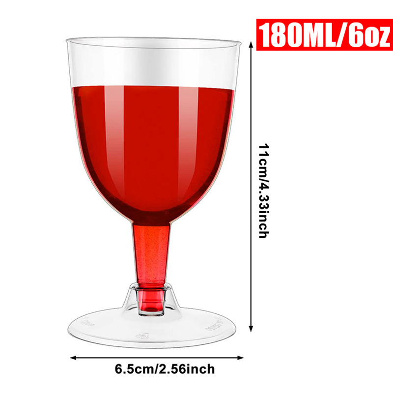 Red wine goblet