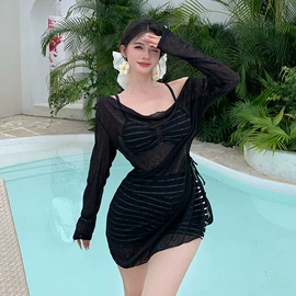 比基尼;连体泳衣;三件套泳装