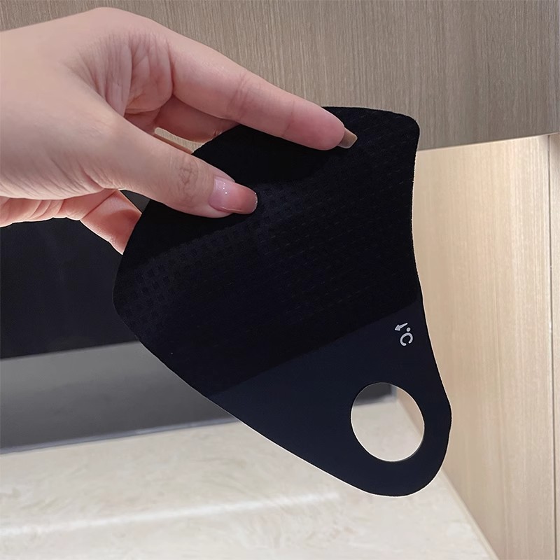 Waffle máscara de protección solar de verano para mujeres protectoras al aire libre anti-UV máscara de panal transpirable encantadora delgada