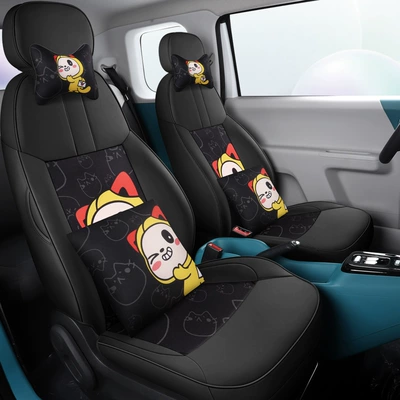 Modelə uyğun (Original) oturacaq örtükləri: surrounded cartoon women's car seat