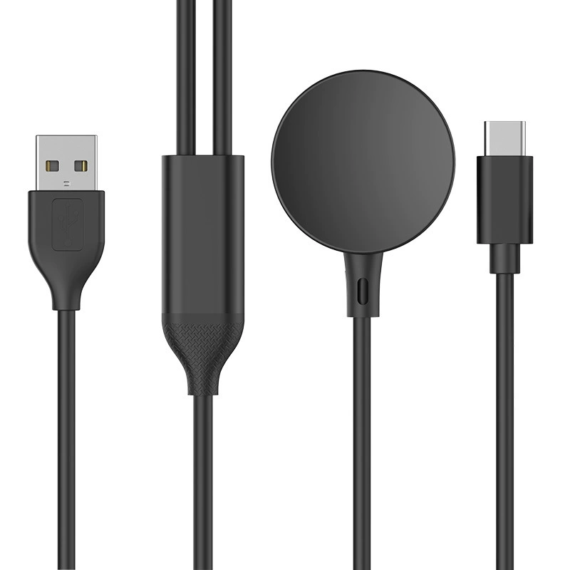 Samsung совместимые беспроводные часы, с синхронизацией с телефоном, кабель для зарядки
