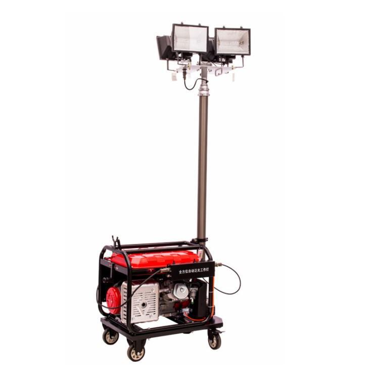 Elevación neumática de control remoto gasolina y diesel vehículo de iluminación móvil