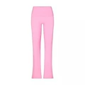 Pink/folding bootcut trousers