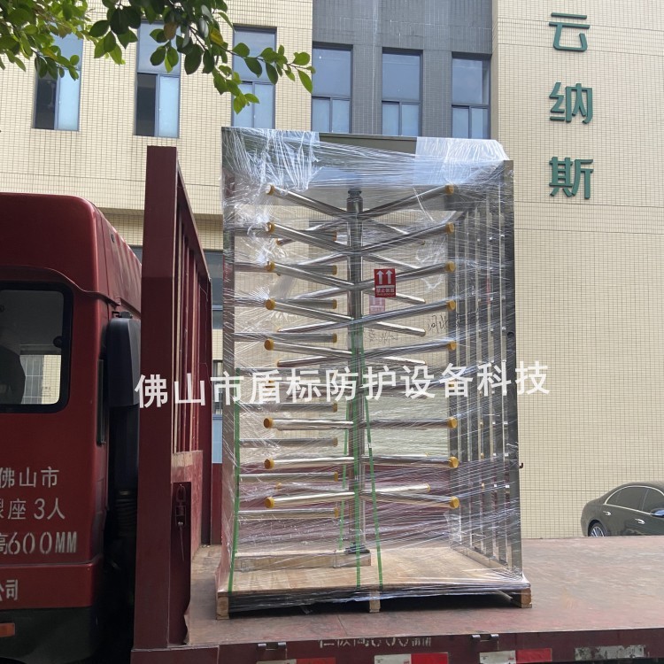 304不锈钢智能电动十字半高转闸 景区半封闭进出口机刷卡门禁道闸