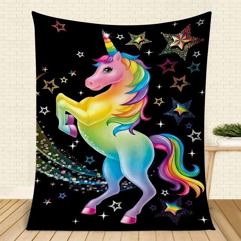 Digital Print Fleece Blanket Image 1