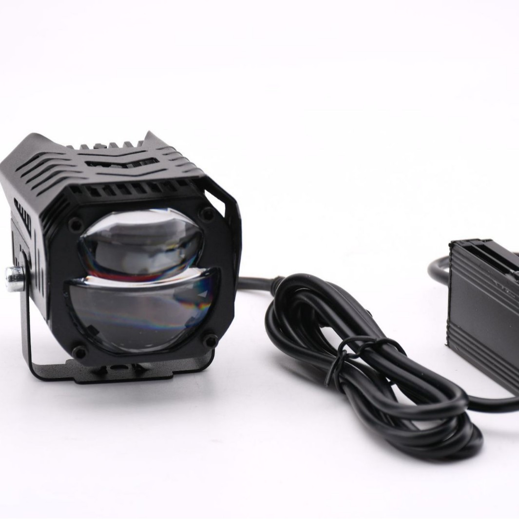 faro láser delantero de motocicleta faro de automóvil eléctrico de lejos y cerca super brillante luz fuerte led faro