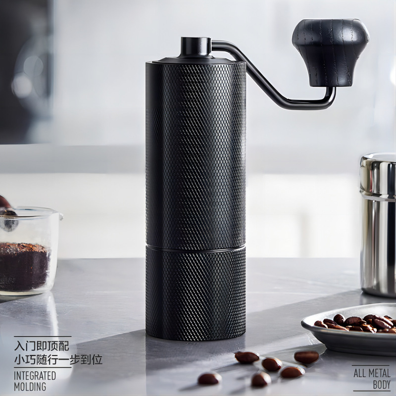 Bean grinder CNC grinding core all aluminum coffee bean grinder hand grinder coffee machine bean grinder hand crank manual CNC grinding core Bean grinder CNC grinding core all aluminum coffee bean grinder hand grinder coffee machine bean grinder hand crank manual CNC grinding core