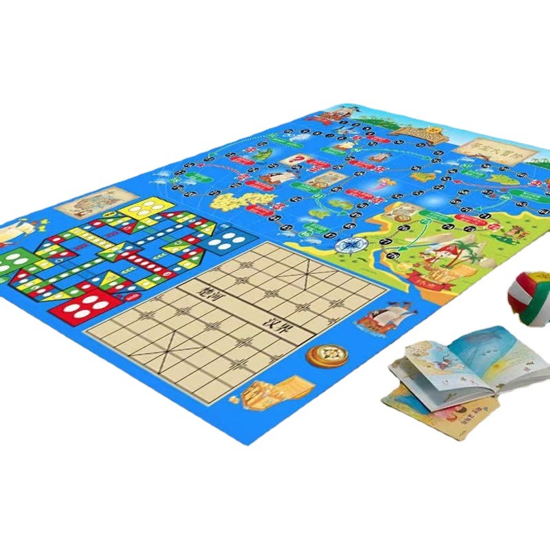 Dormitorio lindo transfronterizo Alfombra de terciopelo de cristal Habitación infantil Esquina de libros antideslizante Alfombra de piso de limpieza fácil resistente a las manchas estera de ocio educativo