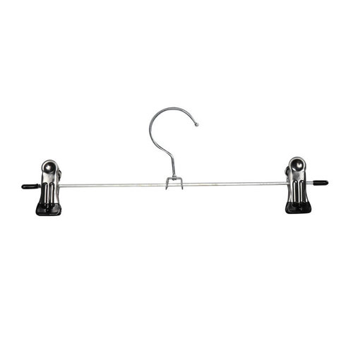 Household daily necessities multi-functional stainless steel galvanized trouser clip metal anti-slip belt clip clothes drying rack trouser rack