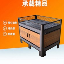 超市促销花车展示架洗化服装母婴药店饮品堆头中岛陈列货架促销台