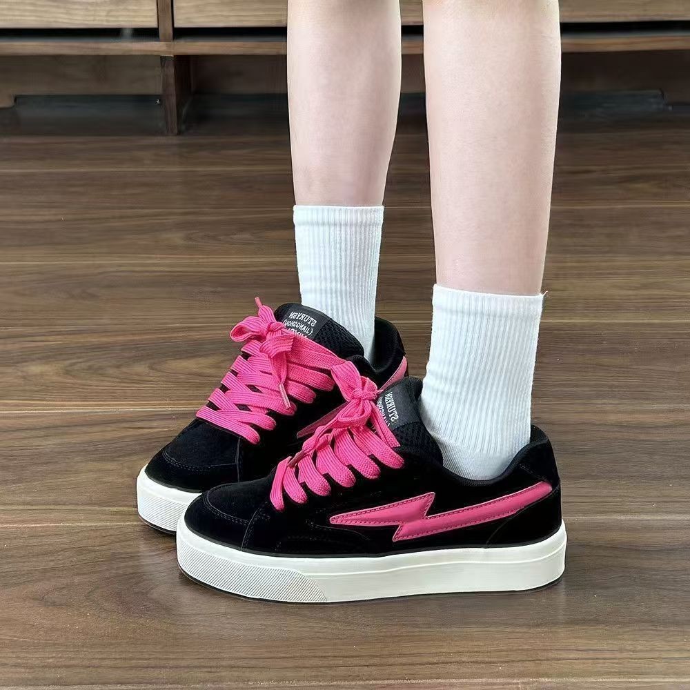 Pan zapatos casuales, zapatos deportivos de skateboard, zapatos para niños y niñas, zapatos de estilo de primavera, zapatos casuales de tamaño grande