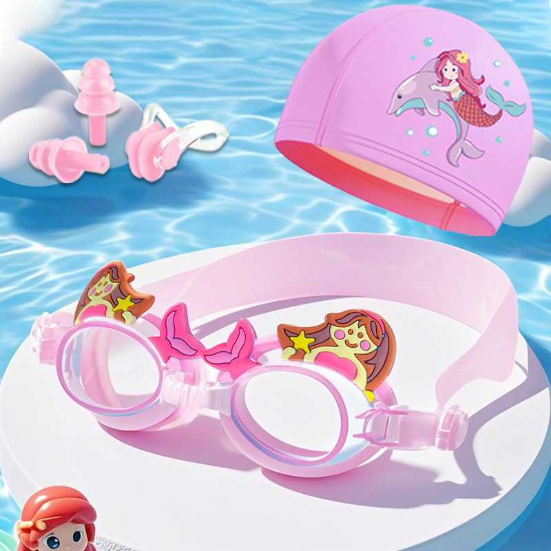 Gafas de Natación Infantil de PC Impermeable y Antivaho para Piscina image 11