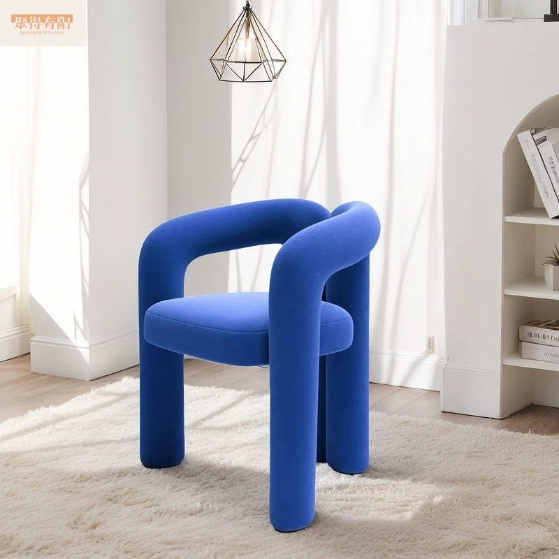 Высококачественный табурет для макияжа в стиле интернет-знаменитостей, стул для макияжа, стул для спальни, маникюрного салона, домашний простой одиночный стул для отдыха