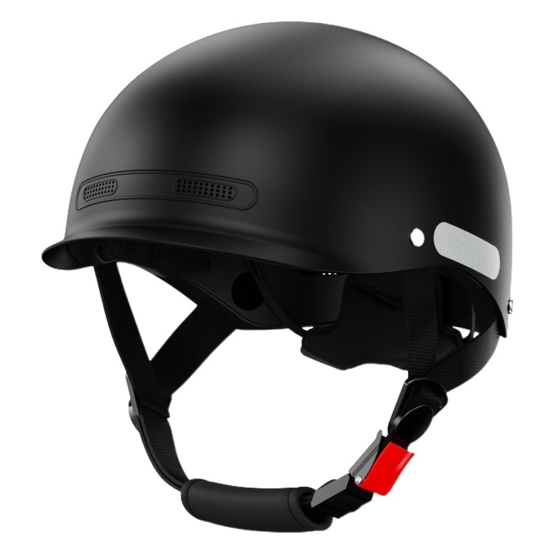 A3 nuevo estándar nacional 3C certificado casco de motocicleta eléctrica hombres y mujeres verano medio casco coreano batería coche cuatro estaciones casco