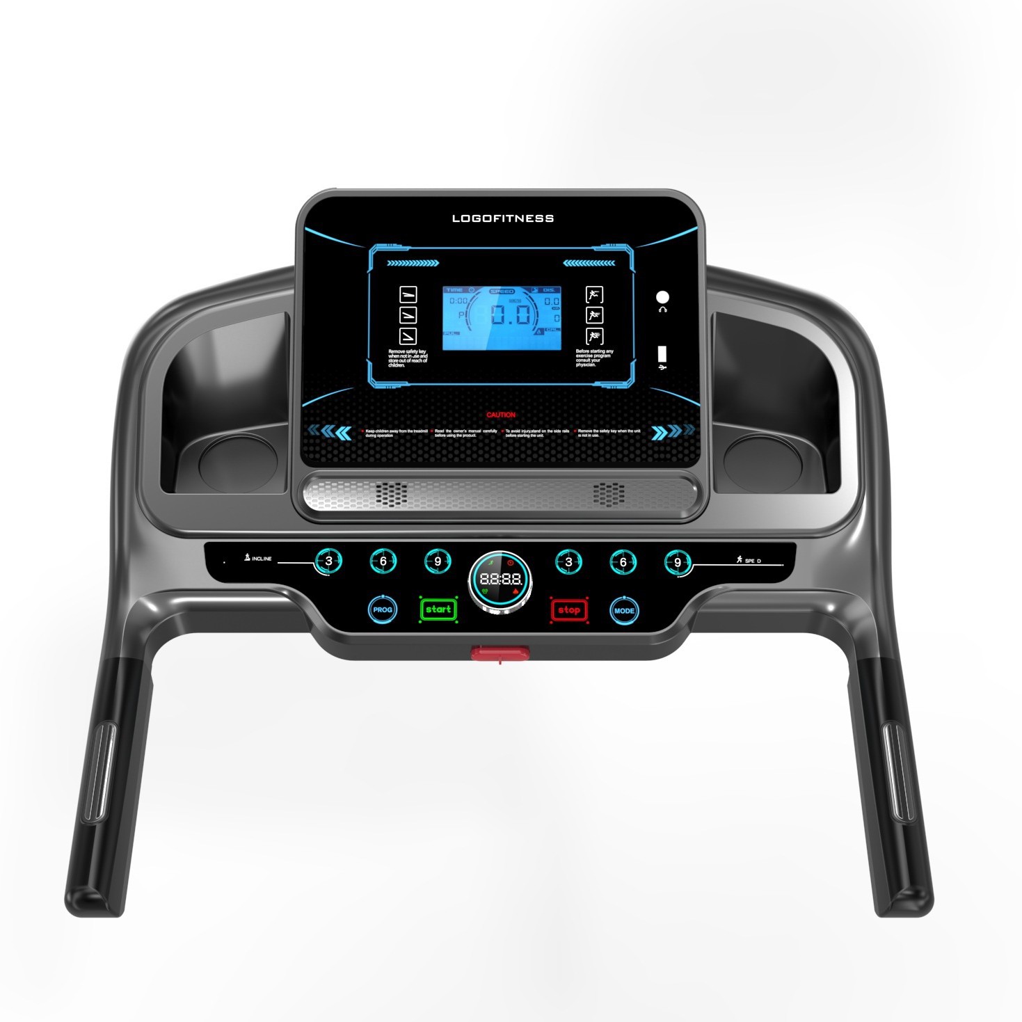 Cinta de correr 3.0HP transfronteriza del sudeste asiático hogar interior pequeña máquina para caminar ejercicio físico eléctrico equipo aeróbico