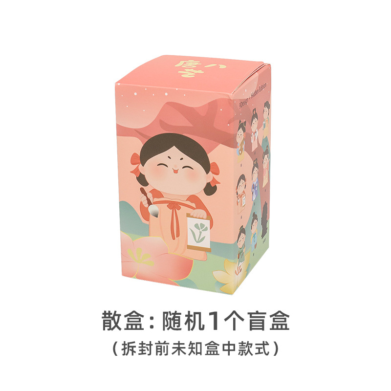 Tang Shi mujer hecho a mano caja ciega decoración de dibujos animados Internet celebridad moda juego decoración muñeca al por mayor moldeo por inyección PVC vinilo muñeca