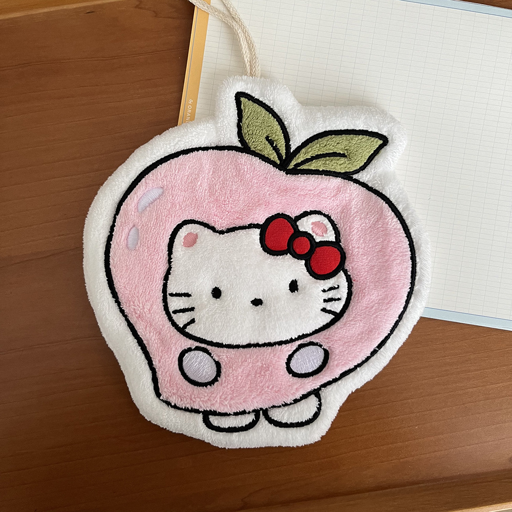 복숭아 샤오카이 손수건